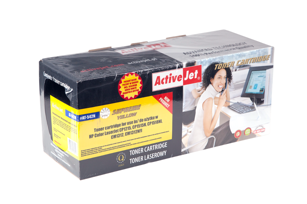 ActiveJet Toner HP 125A CB542A žltý