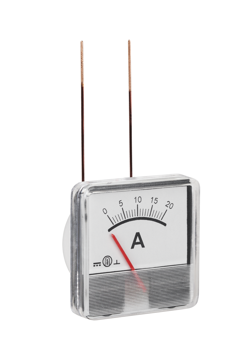 Analógový panelový ampérmeter 0–20 A WP20 L-MIE2134