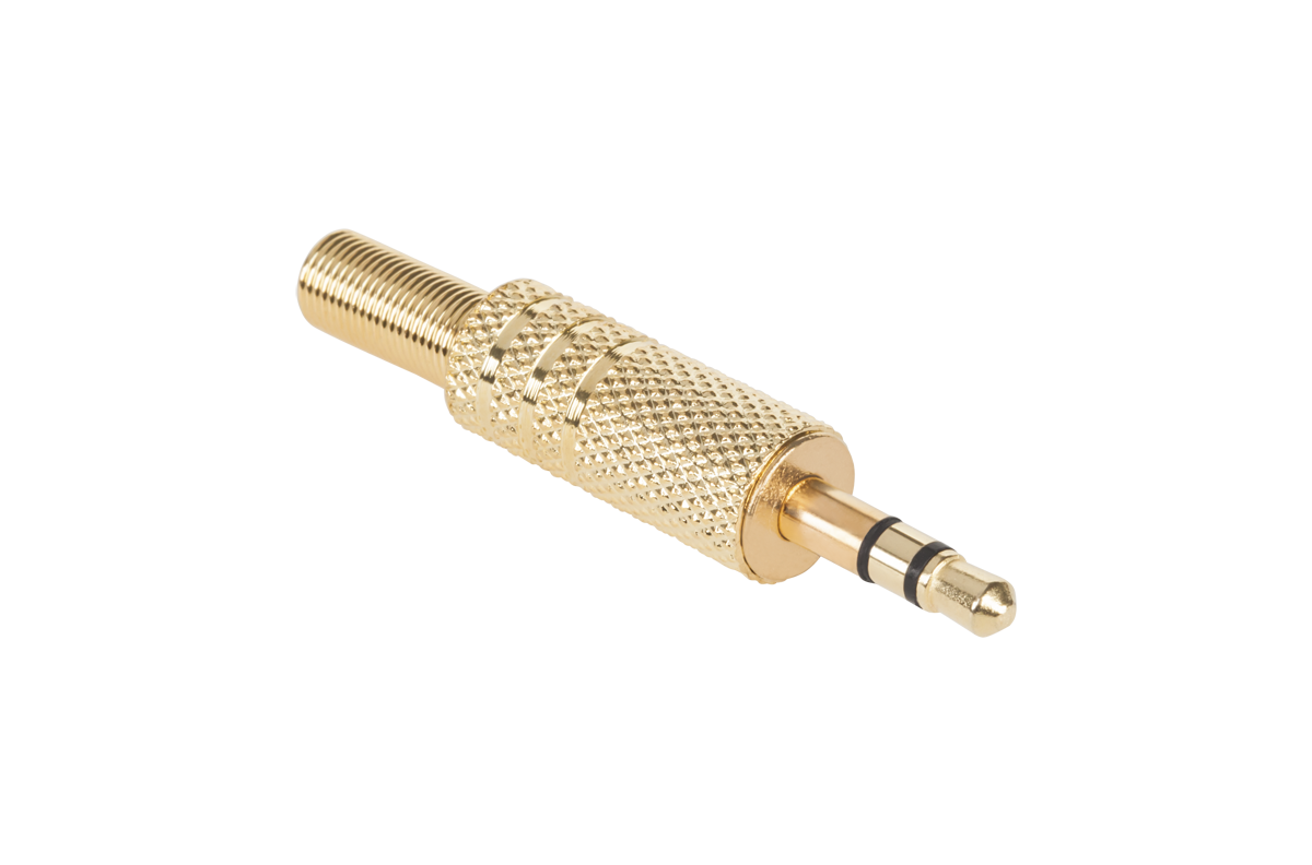 CABLETECH Jack konektor 3,5mm stereo pozlátený WTY0014