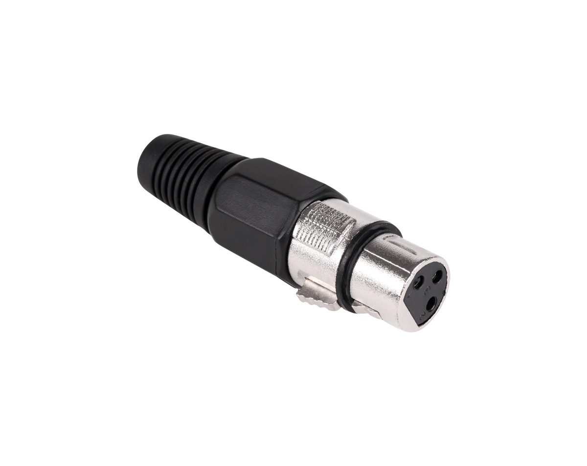 Cierny xlr konektor L-WTY0055A