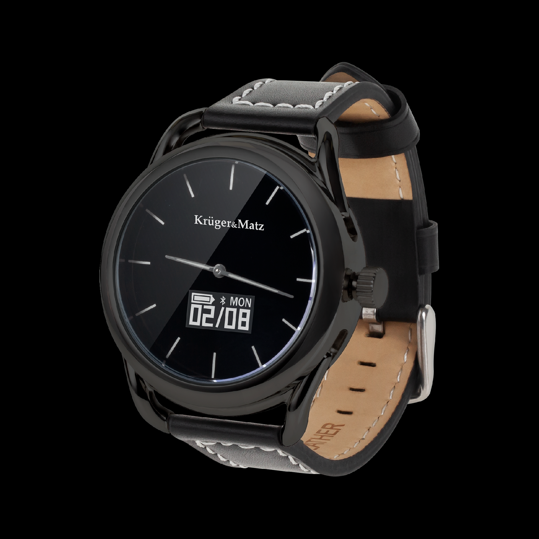 Smart hodinky Kruger&Matz Hybrid black