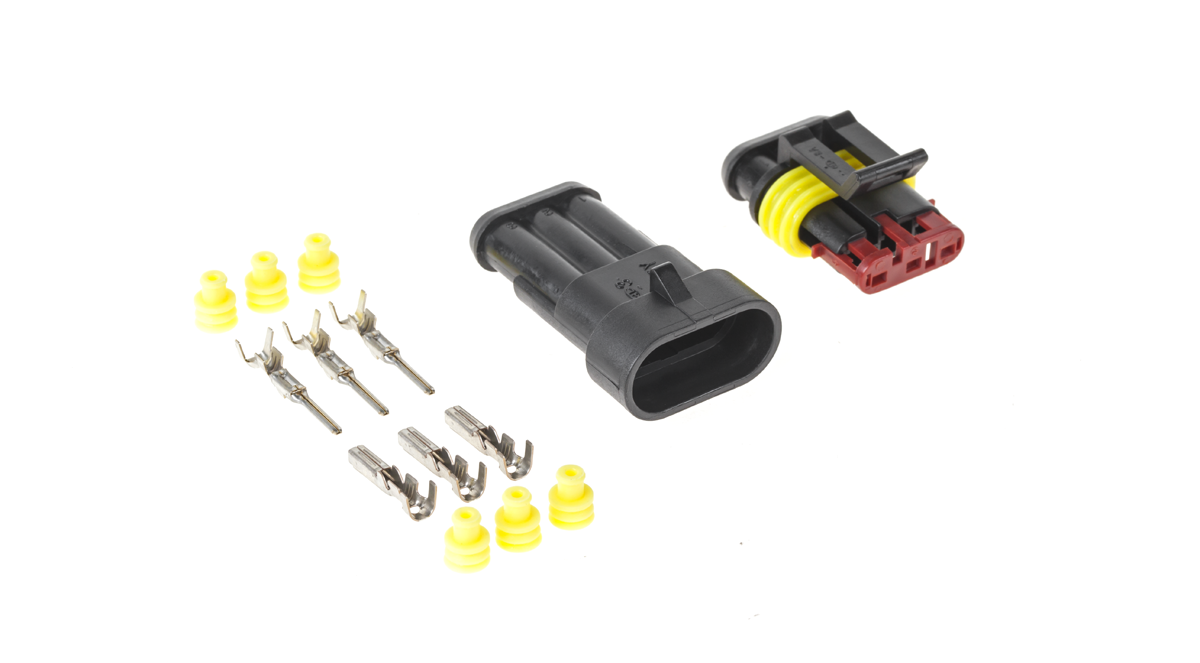 Hermetický konektor Superseal 1,5 3-PIN samica L-ZLA0877