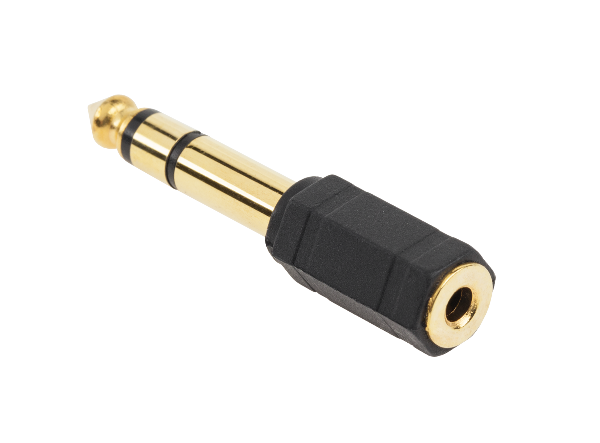 Redukcia jack 6,3 mm na 3,5 mm pozlátená L-ZLA0285Z
