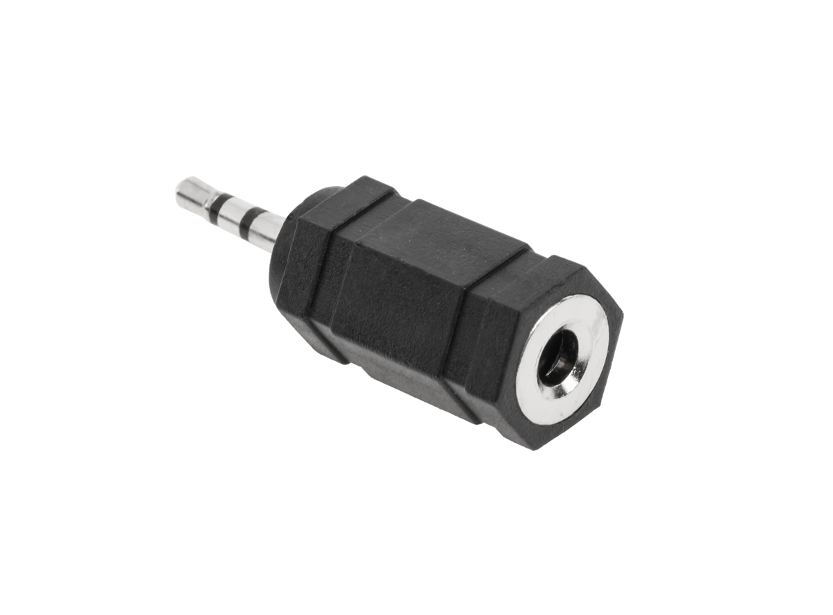 Redukcia jack 2,5 mm samec na 3,5 mm samica L-ZLA0280