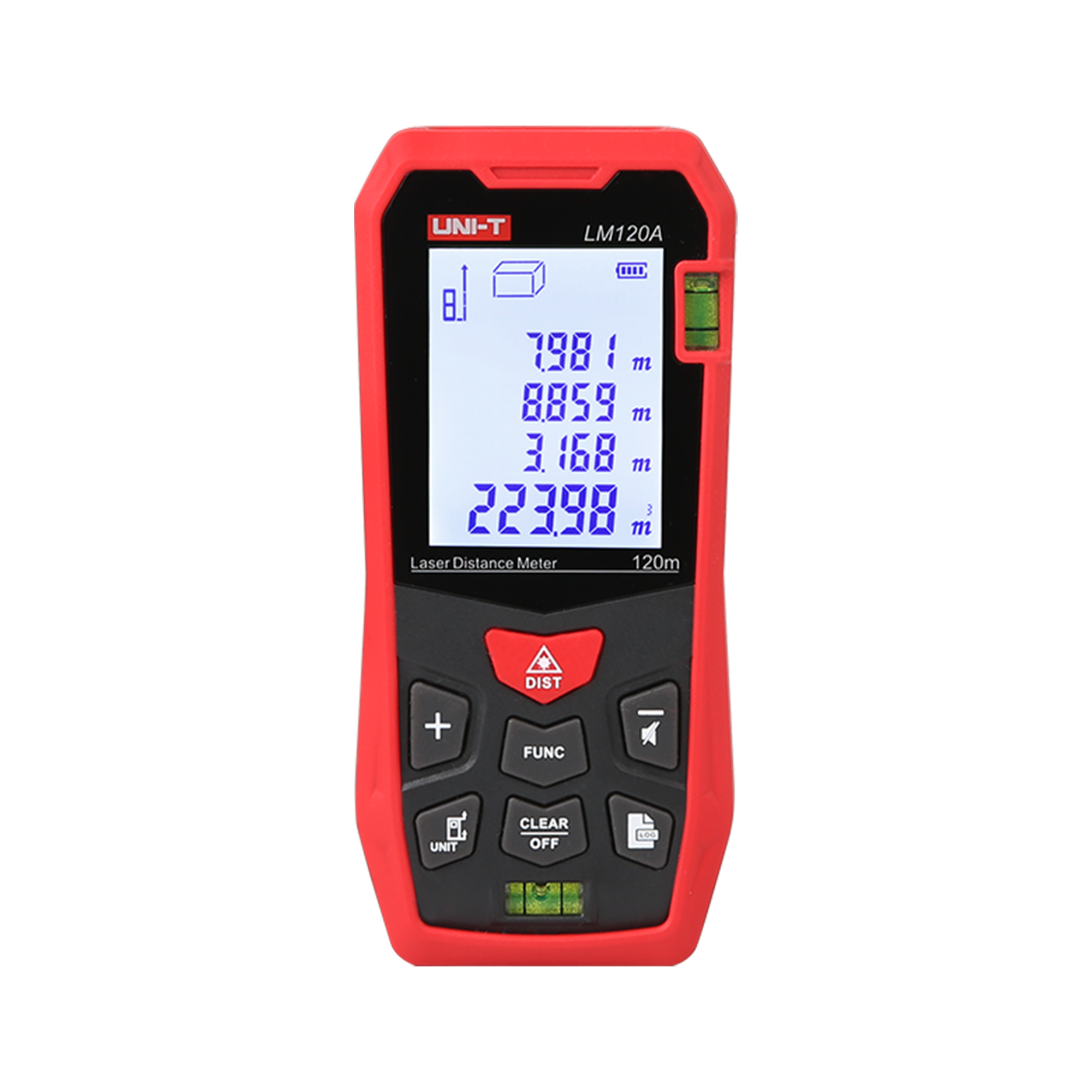 Laserový merač vzdialenosti Uni-T LM120A