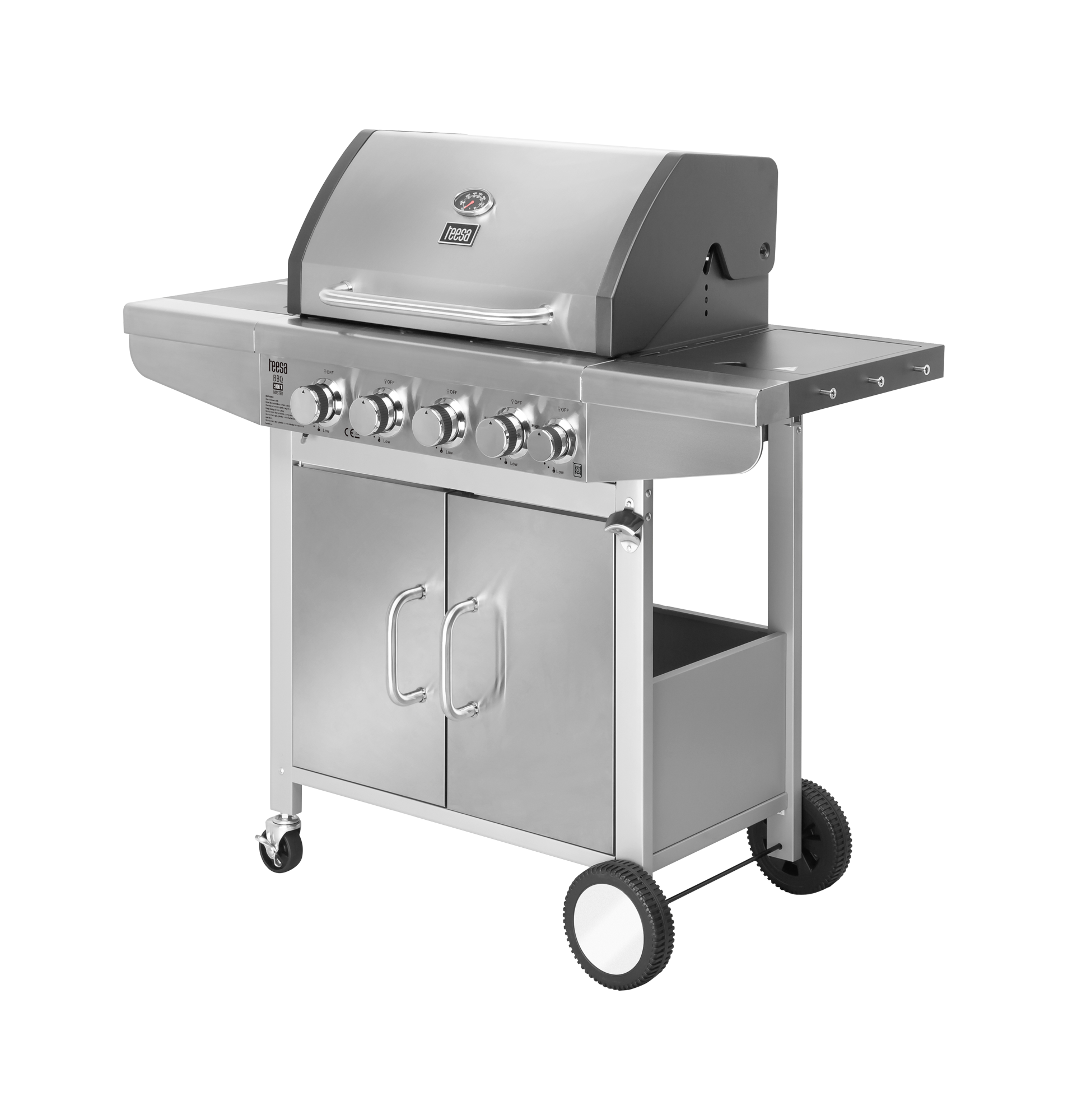 Plynový gril Teesa BBQ 5001 Master - 5 horákov