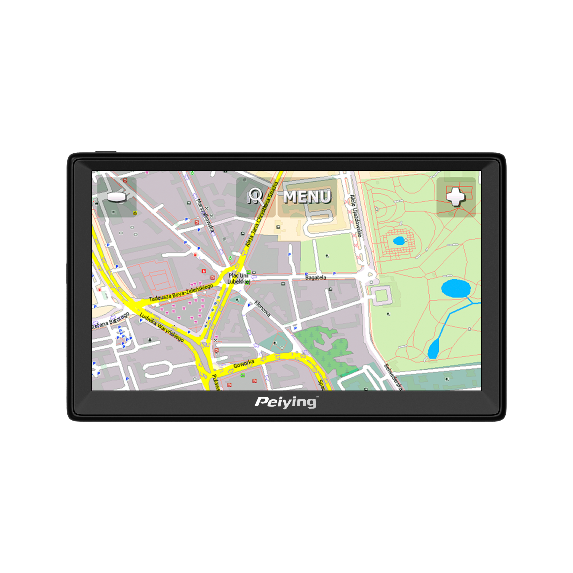 GPS navigácia Peiying Alien PY-GPS9000 + mapa EÚ