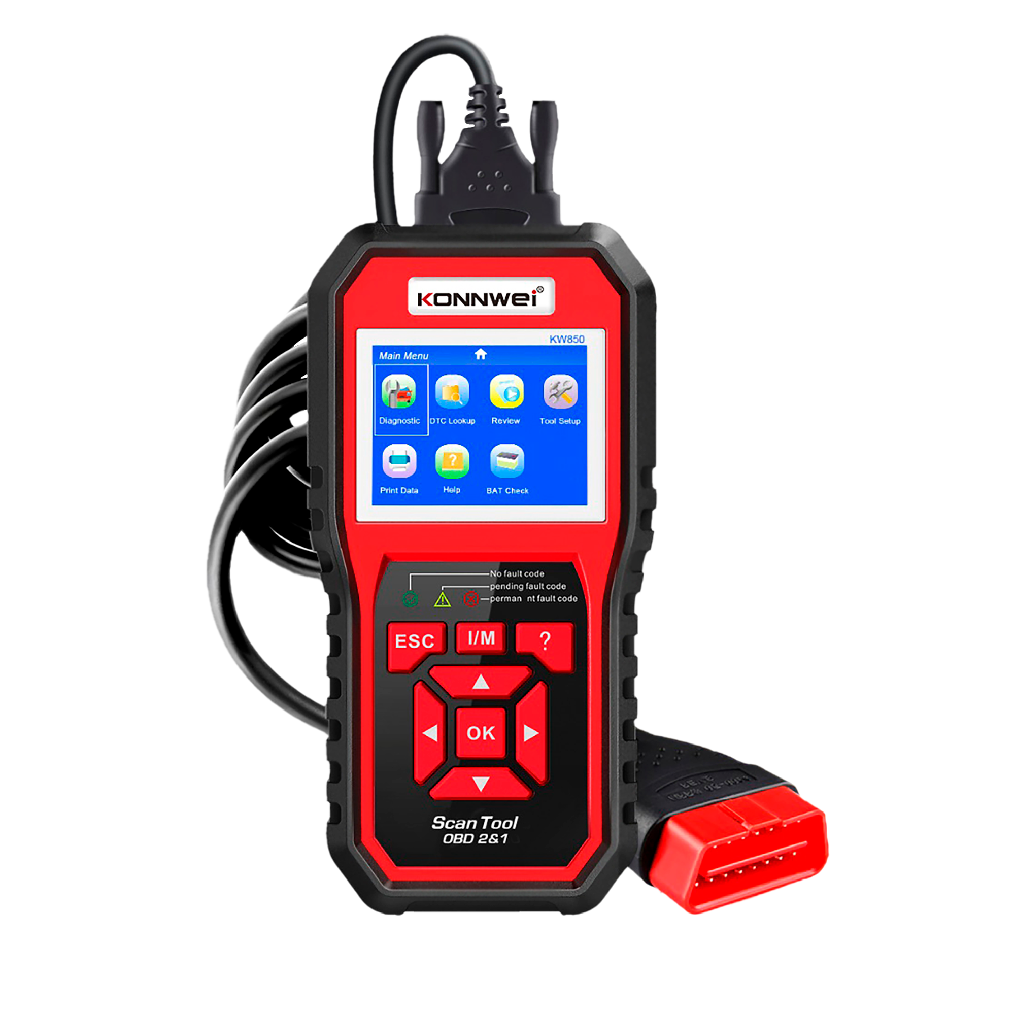 Autodiagnostika OBD2 Konnwei KW850