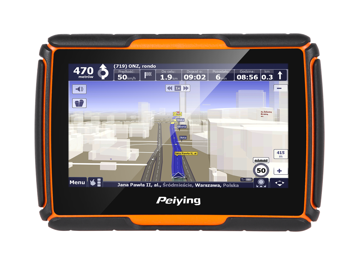 Navigácia na motorku Peiying Exclusive PY-GPSMOT01