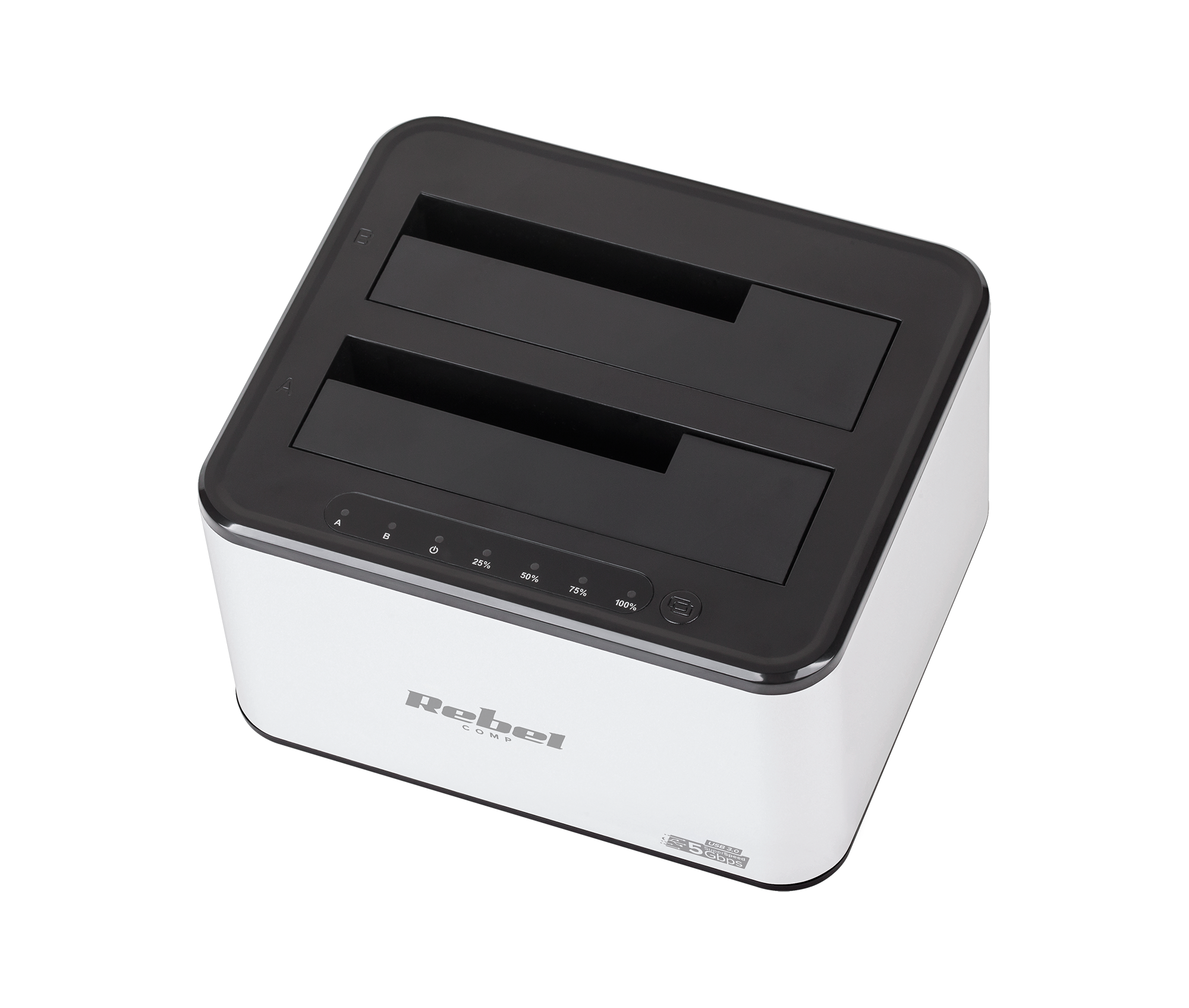 Rebel Dokovacia stanica pre HDD a SSD USB 3,0 hliníková