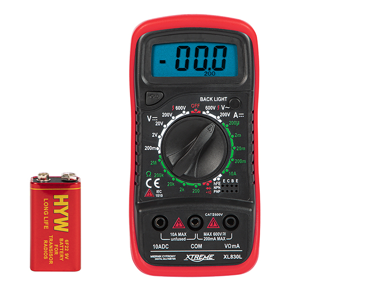 XTREME Multimeter XL830L