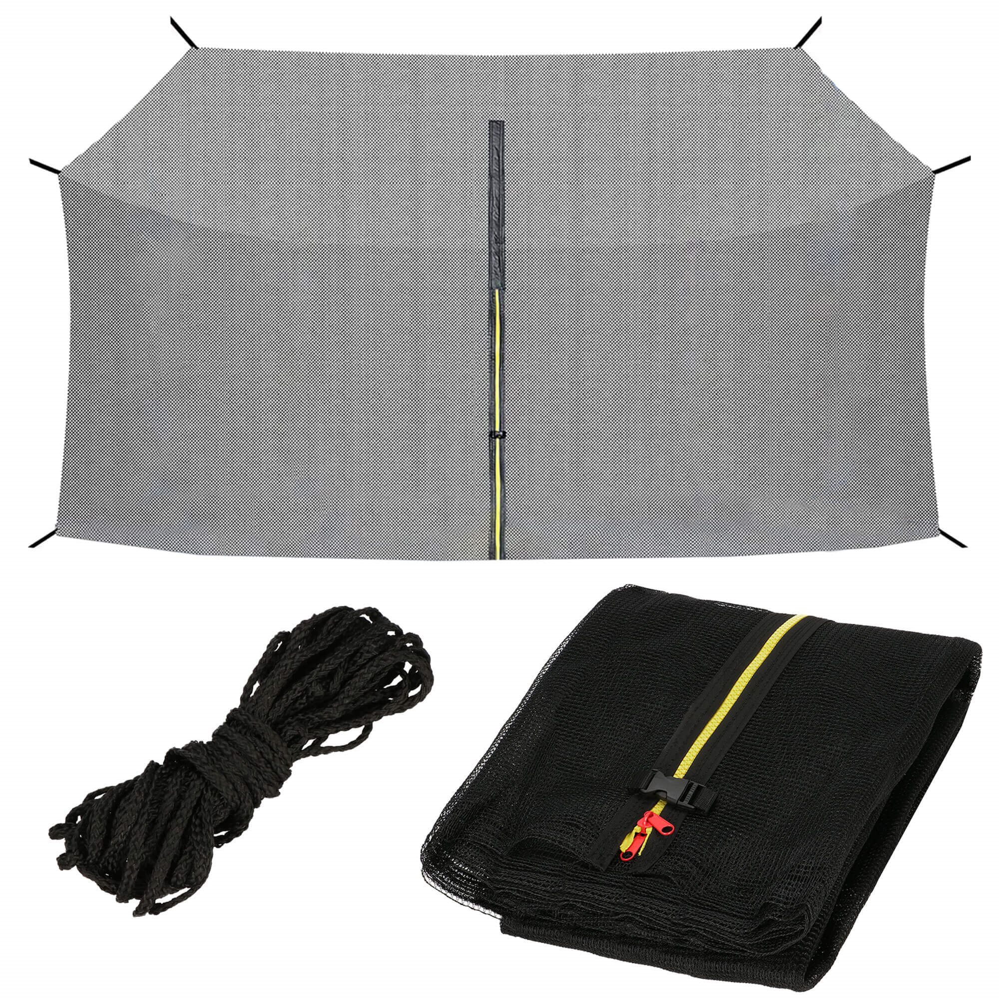 Vnútorná ochranná sieť na trampolínu 426-430 cm pre 8 stĺpikov S-TSN-14FT INS 426 CM