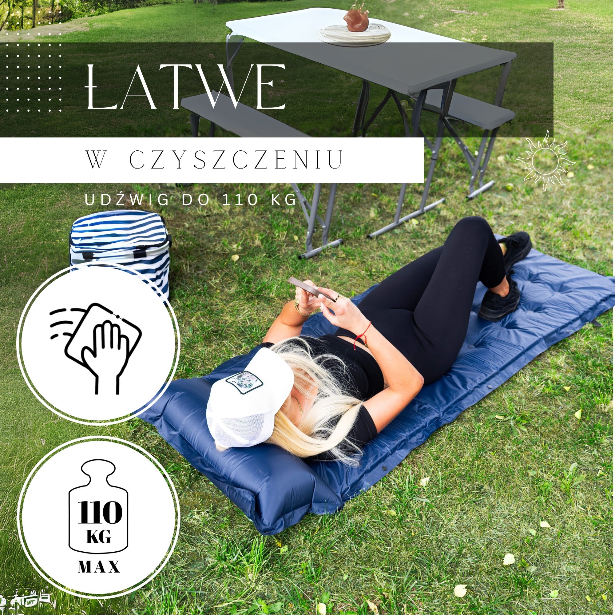 Springos Samonafukovací matrac PM034