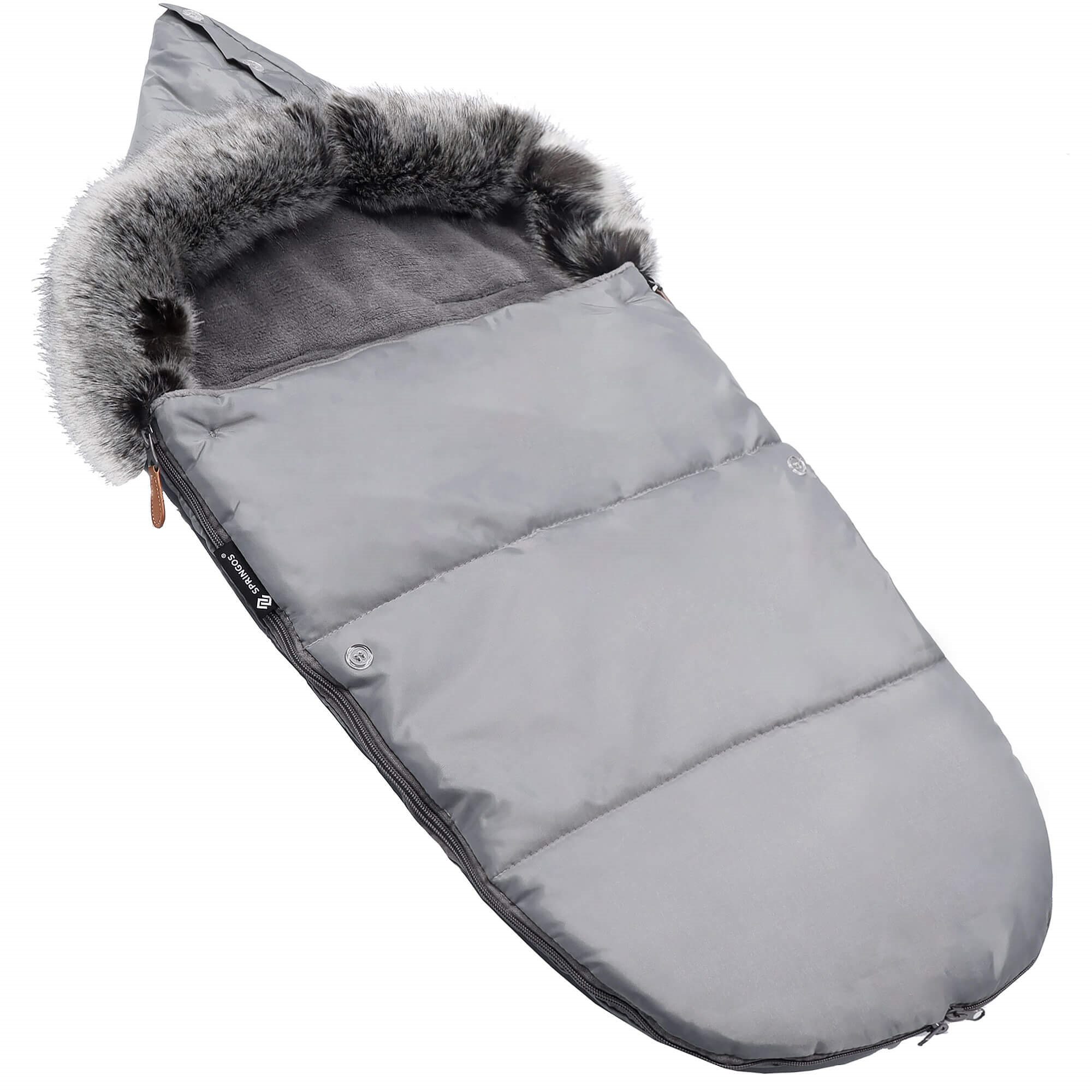Zimný fusak do kočíka s kapucňou S-SB0045