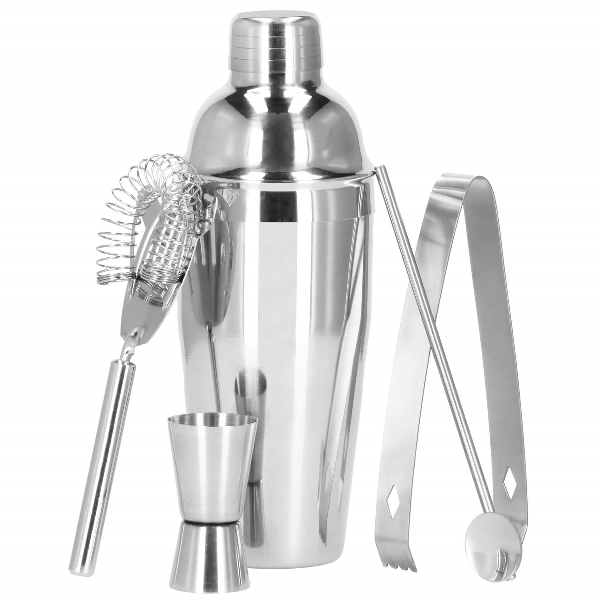 Barmanský set so šejkrom 750 ml 5 ks S-KI0021