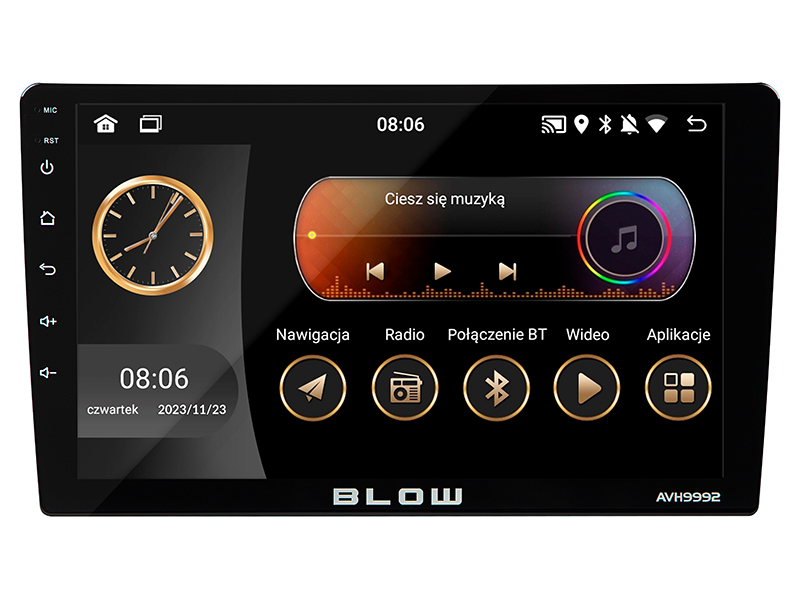 BLOW Autorádio s bluetooth 78-345-