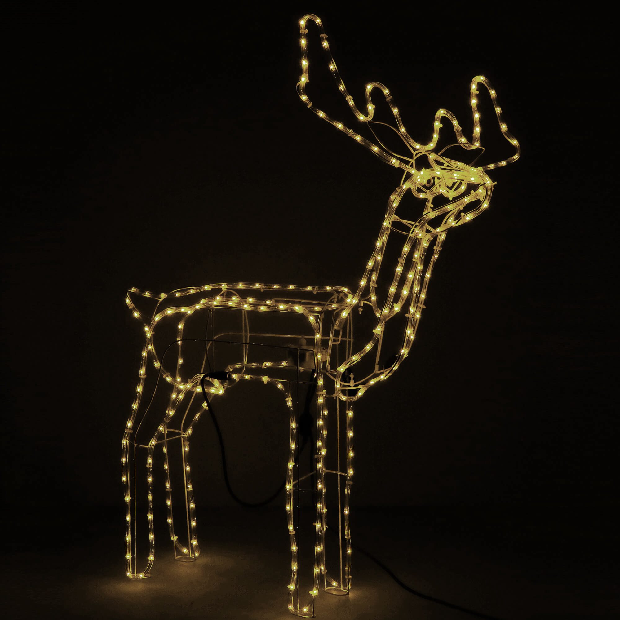 Vianočný svietiaci sob 288 LED S-CL1228