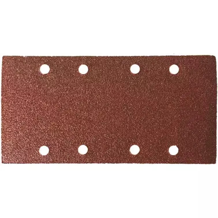 DEDRA Brúsny papier 90x182mm, 120 hr,, such, zips, sada 5 ks DED79434