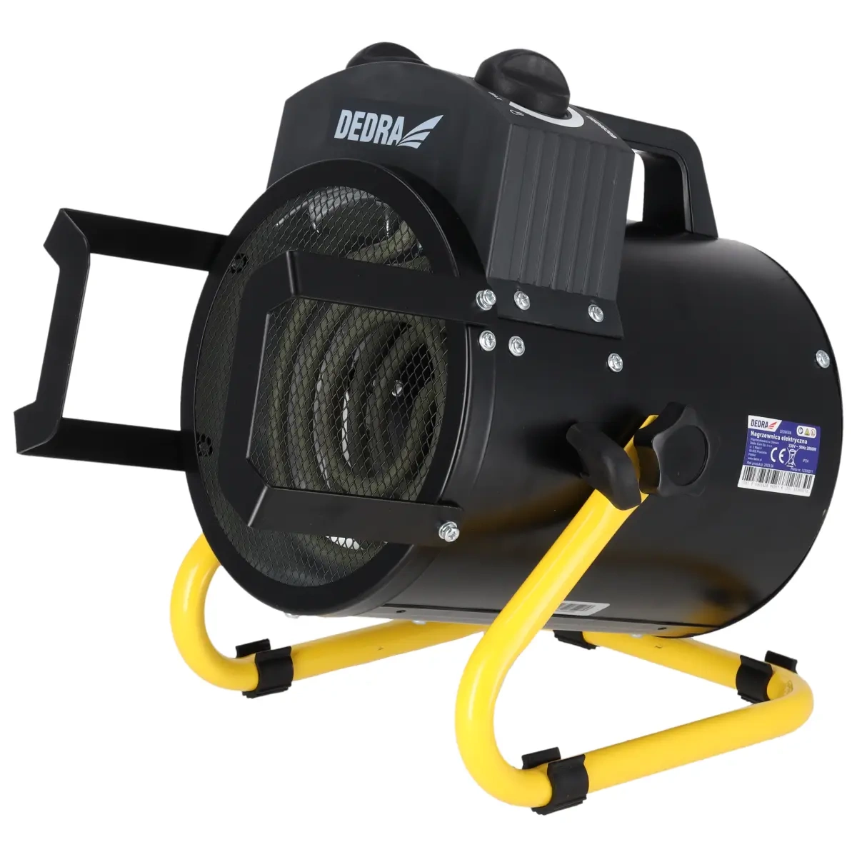 DEDRA-EXIM Elektrický ohrievač 2kW DED9930B Farba: čierna