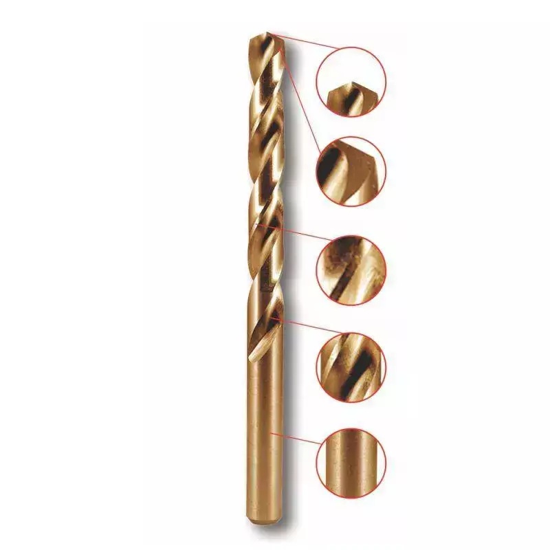 DEDRA-EXIM Kobaltový vrták do kovu 6,0x93 mm, HSS, DIN 338, 1 ks WK06093