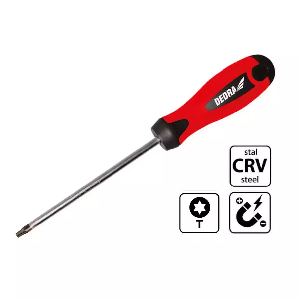 DEDRA-EXIM Skrutkovač Torx T20x100mm, CrV 06A036