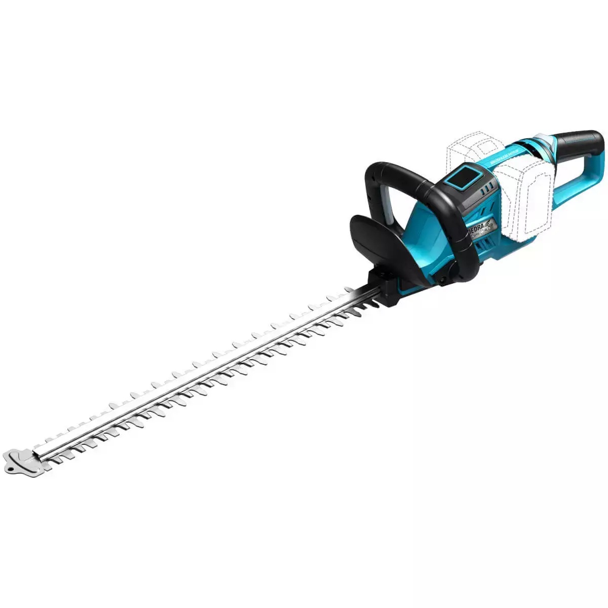 DEDRA-EXIM AKU nožnice na živý plot 510mm 2x18V, bezuhlíkové DED7192VL50