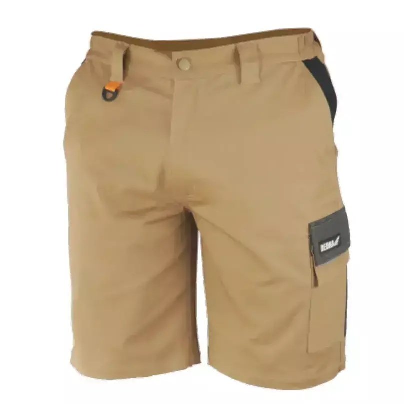 DEDRA Pracovné kraťasy veľkosť LD/54, bavlna+spandex,270g/m2 BH42ST-LD Farba: Odtiene hnedej, Veľkosť: XL / 56