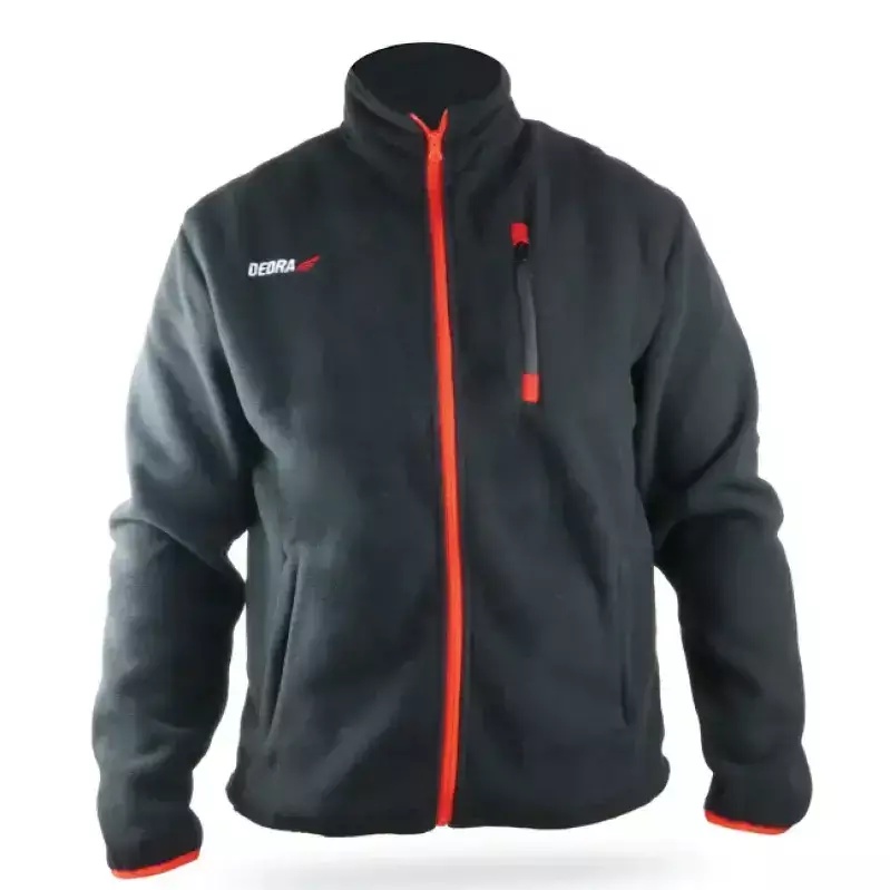 DEDRA Pracovná mikina 300 g/m2, veľkosť XXXL, farba čierna BH6PB-XXXL Farba: čierna, Veľkosť: XXXL