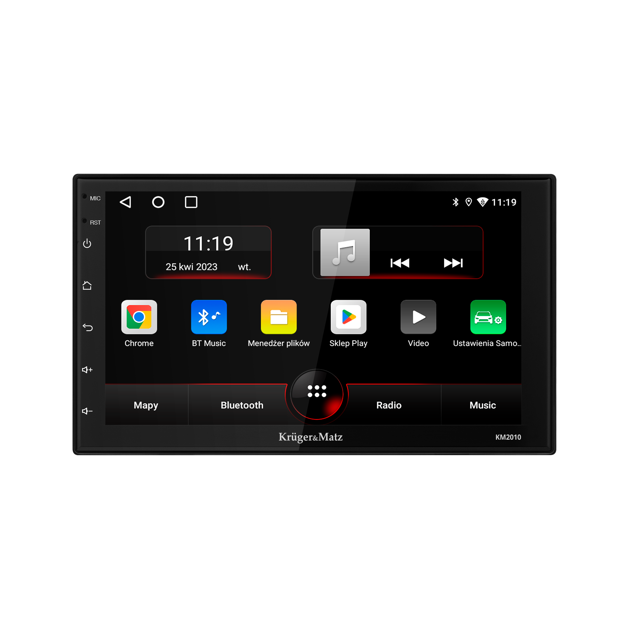 Kruger&Matz Autorádio KM2010 CarPlay/AndroidAuto