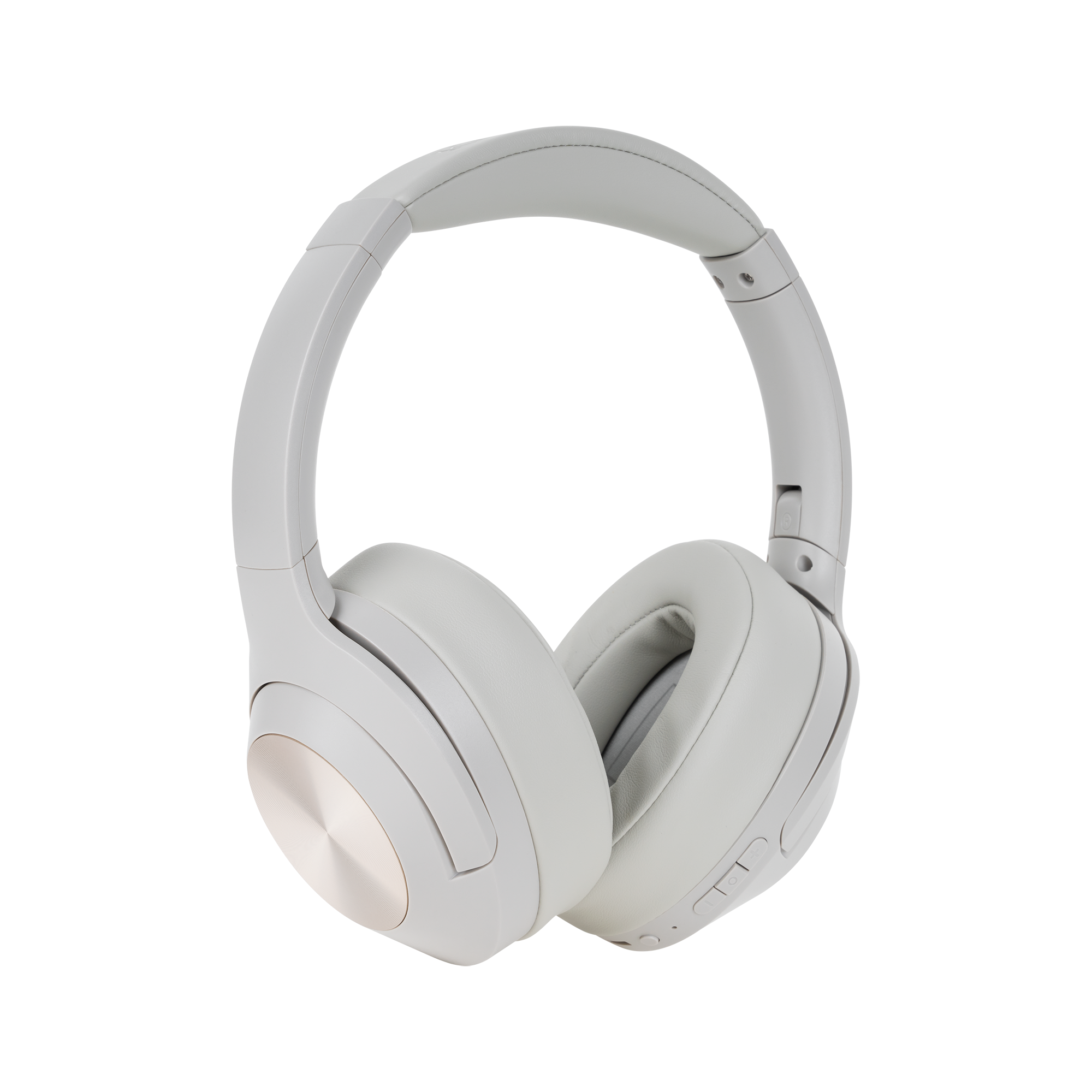 Bezdrôtové náhlavné Bluetooth slúchadlá Krüger&Matz F2 sivé L-KM0672-G