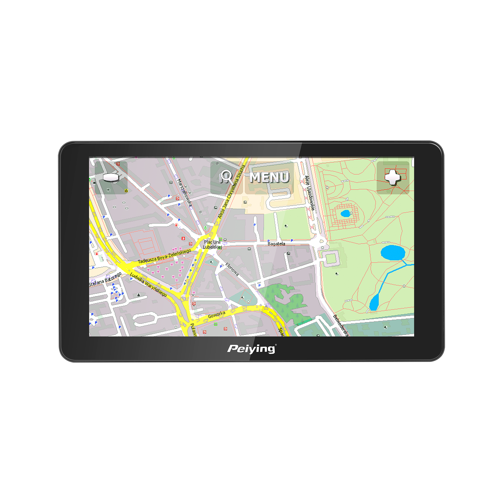 PEIYING GPS navigácia PY-GPS7014 + mapa EU