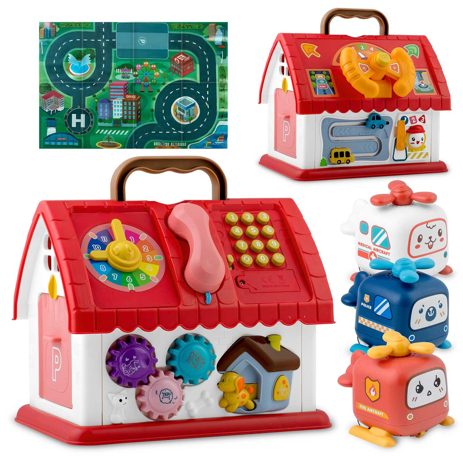 Ricokids Interaktívna hračka RK-754 domček s telefónom