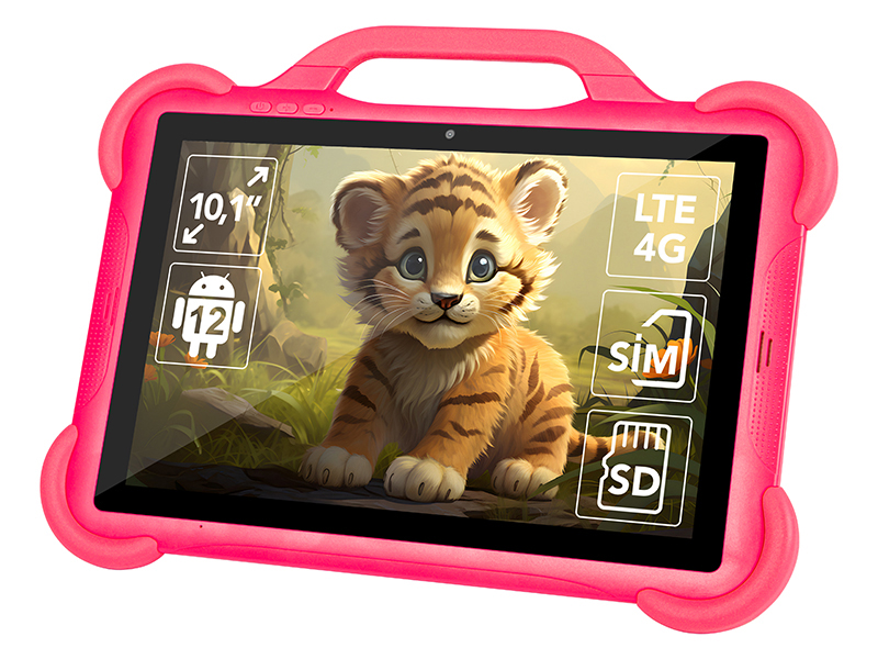 Tablet KidsTAB10 4G BLOW 4/64GB ružové puzdro
