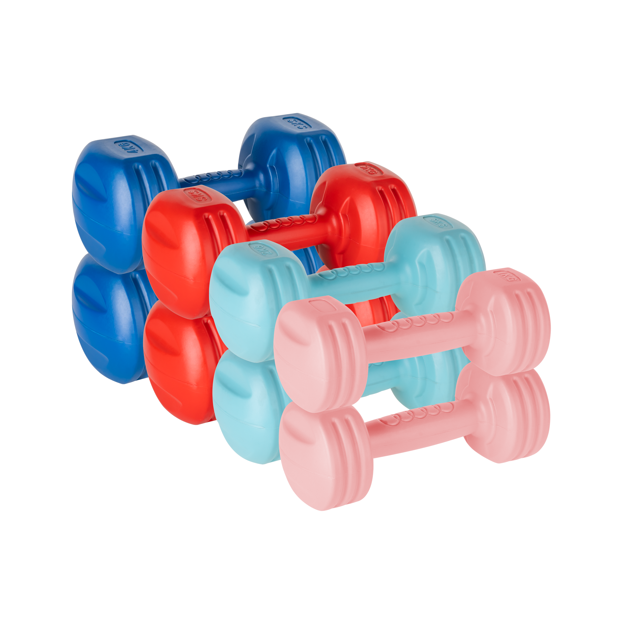 Rebel Jednoručky 20kg 2x1kg + 2x2kg + 2x3kg + 2x4kg RBA-2310