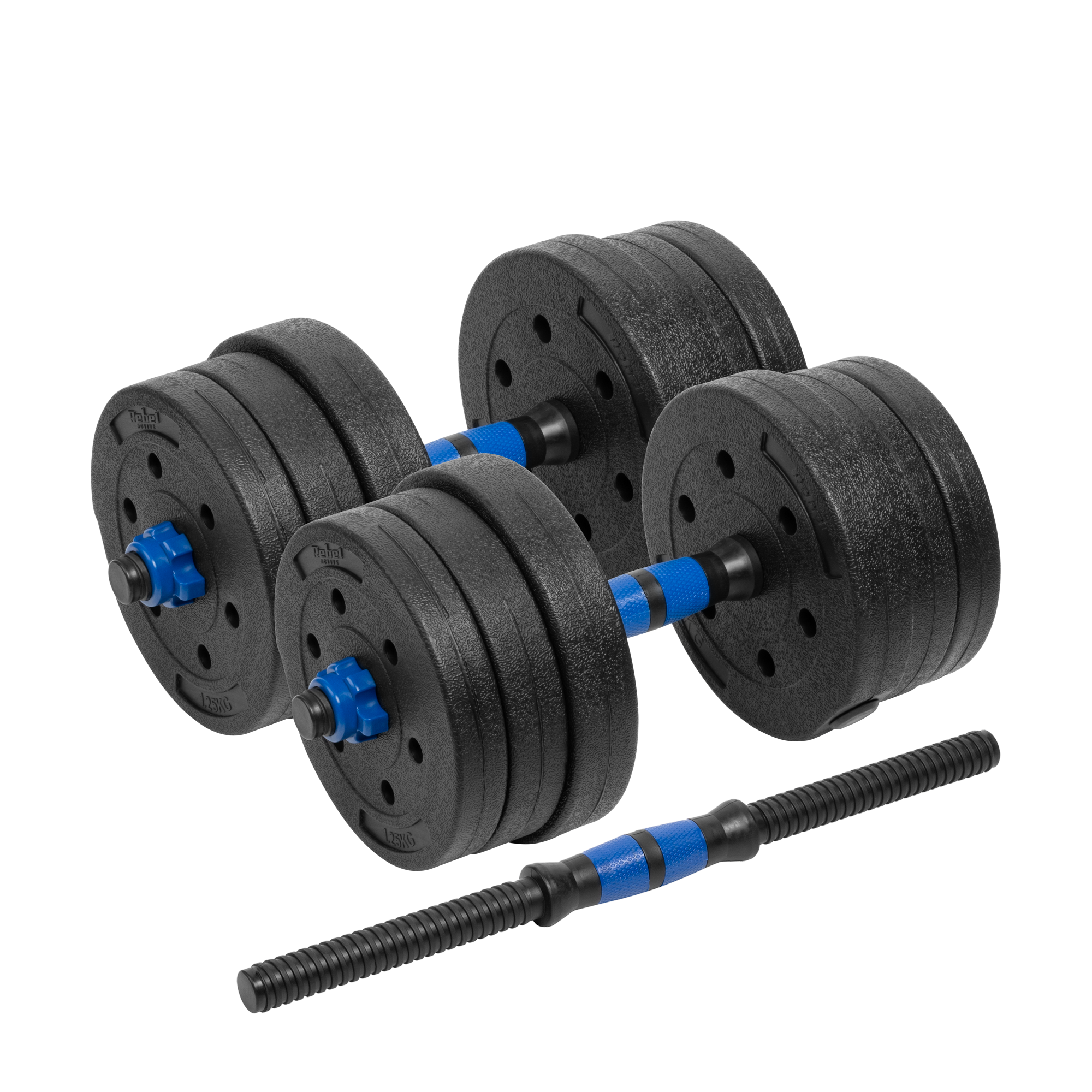 Rebel Nastaviteľné jednoručky 2x10kg RBA-2300