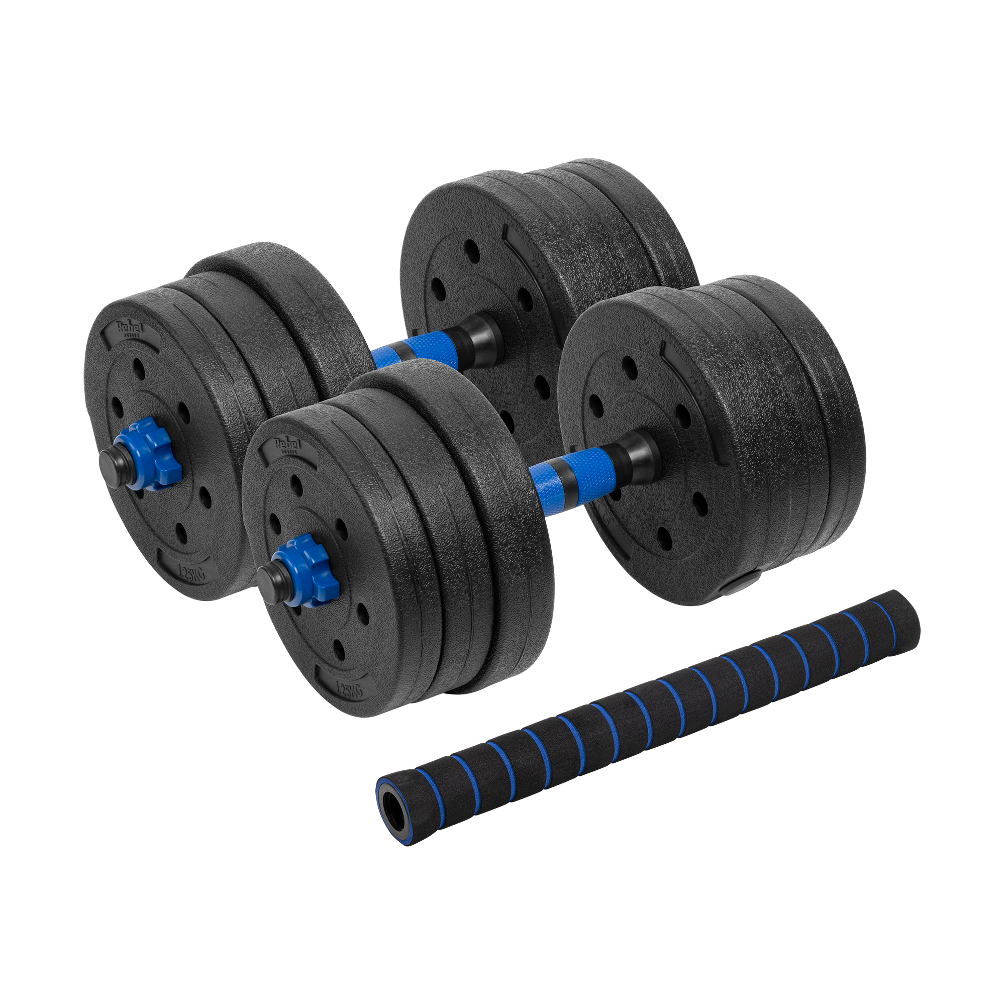 Nastaviteľné jednoručky 2×10 kg s konektorom Rebel Active L-RBA-2300
