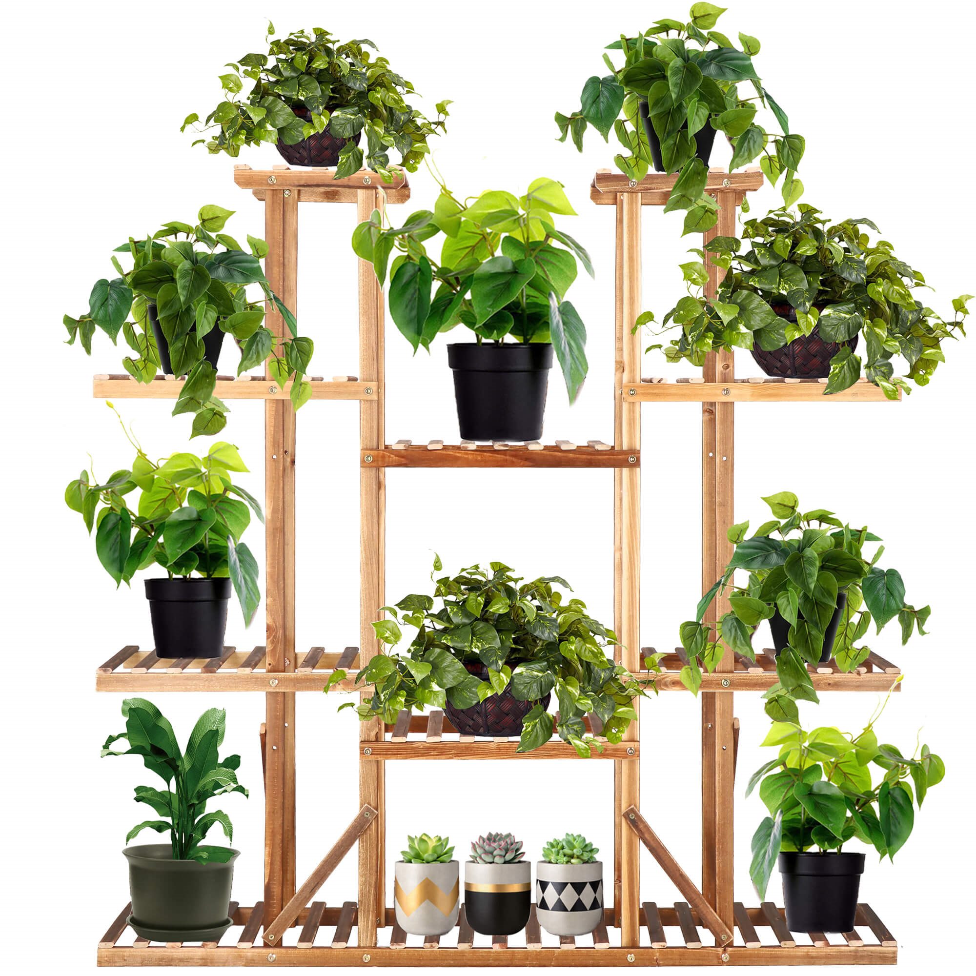 Springos Stojan na kvetináče 115X25X116 CM GA0200
