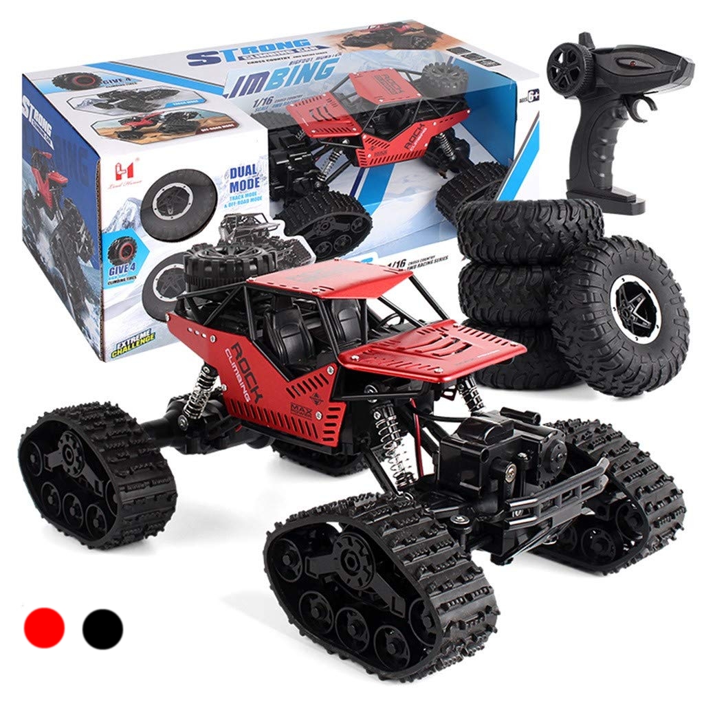 RC Rock Crawler 4x4 LHC012 auto 2v1 červená