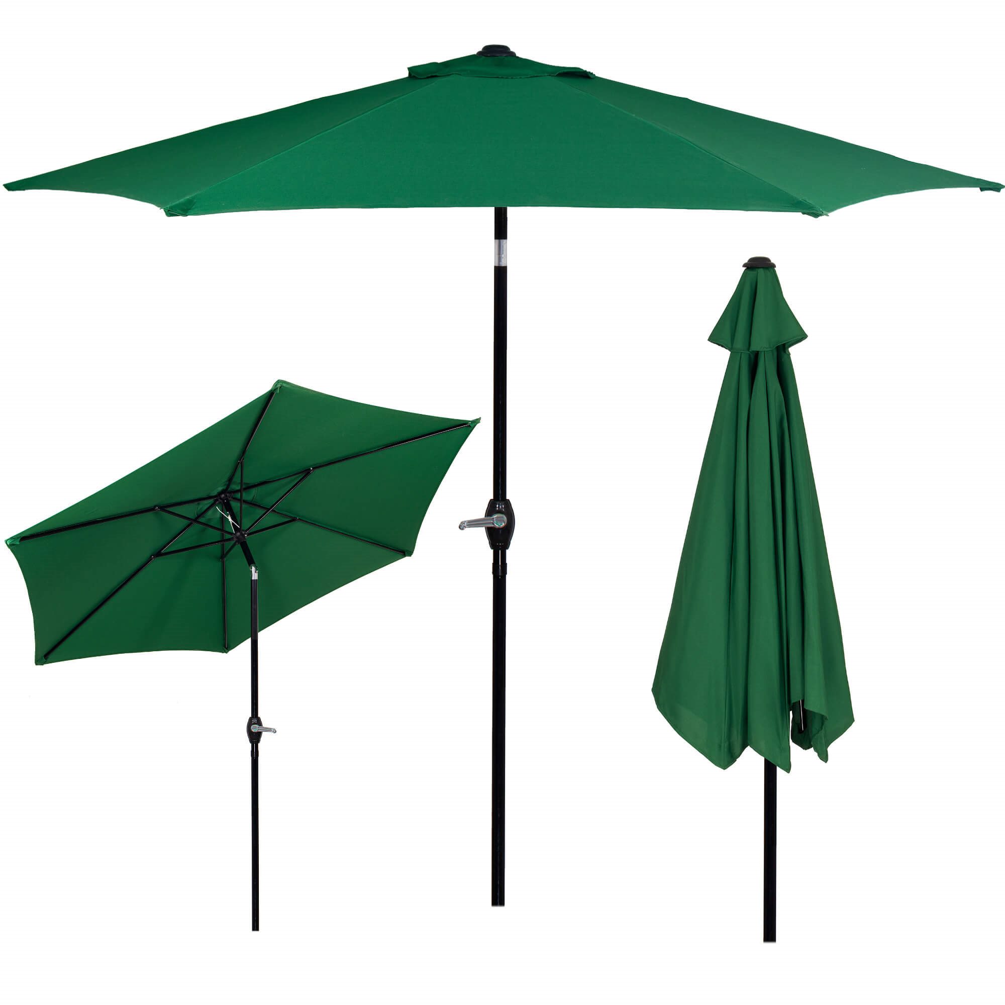 Slnečník na terasu 250 cm s kľukou a naklápaním S-GU0033
