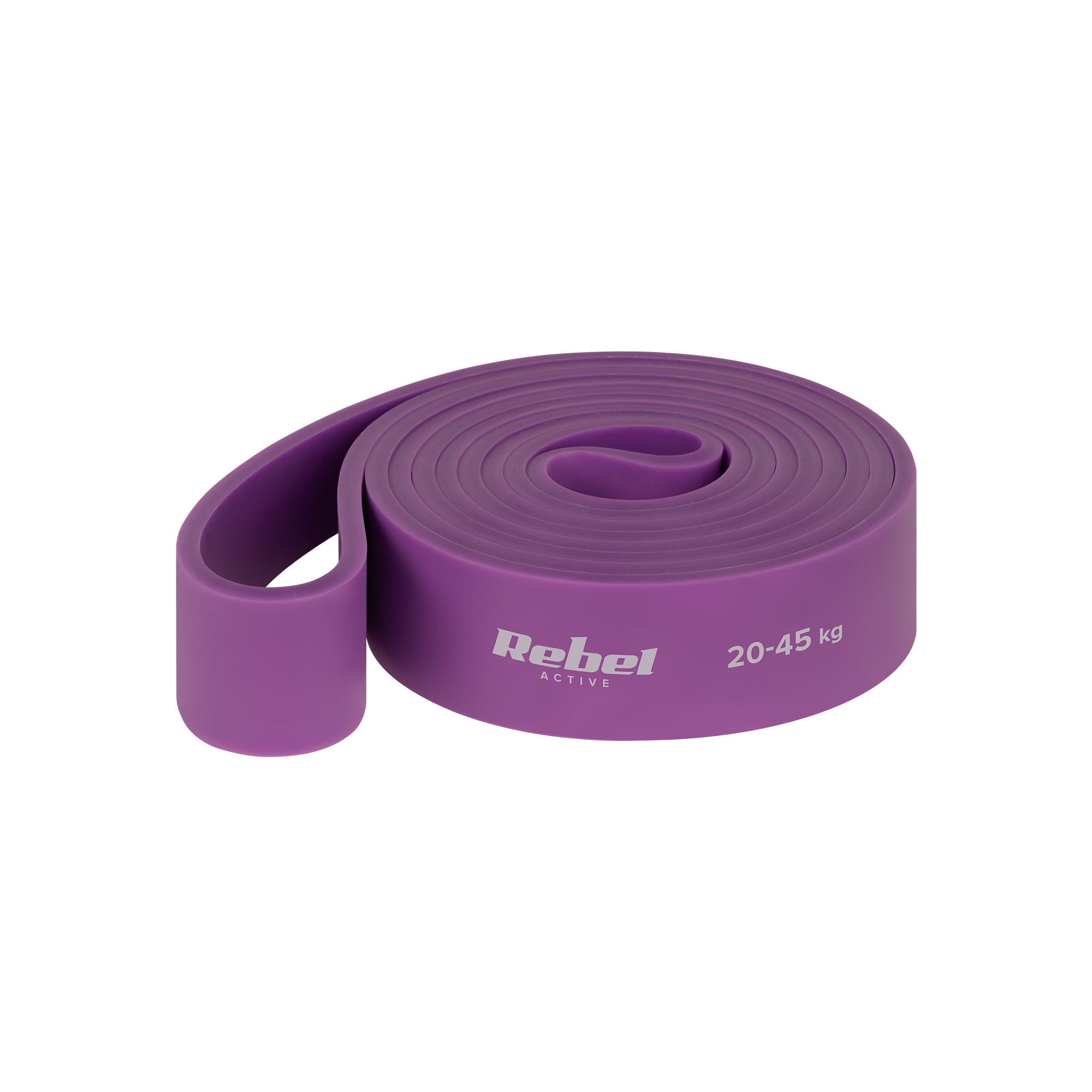 Guma na cvičenie - Power Band PL-4, fialová 20-45 kg REBEL ACTIVE