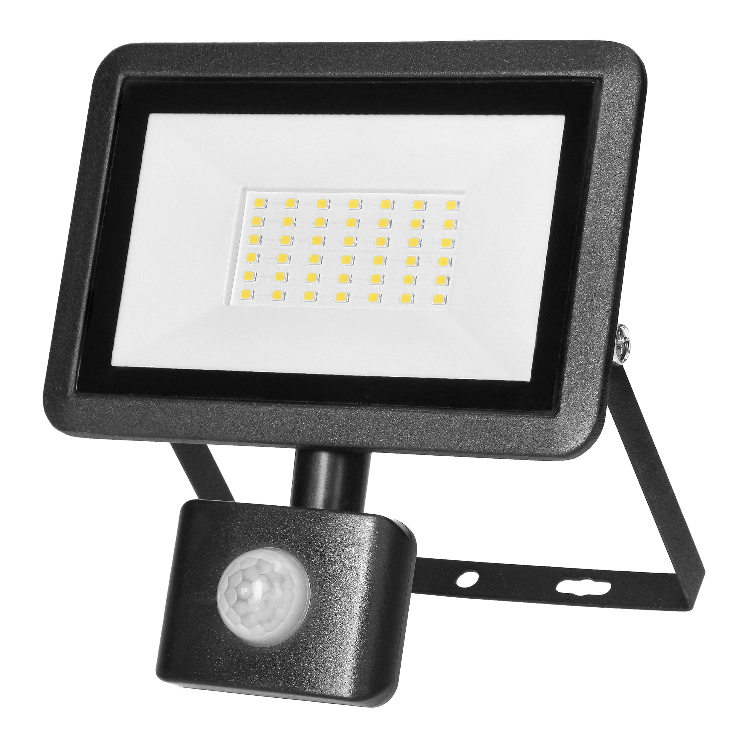 LED reflektor 30W PIR, 2400lm, IP44, 4000K