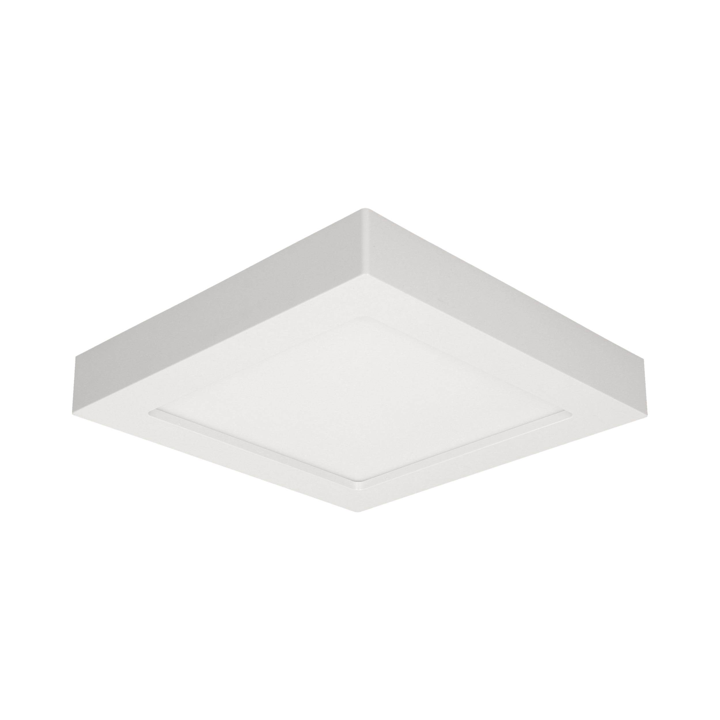 Stropné LED svietidlo 24W, štvorcové, 4000K