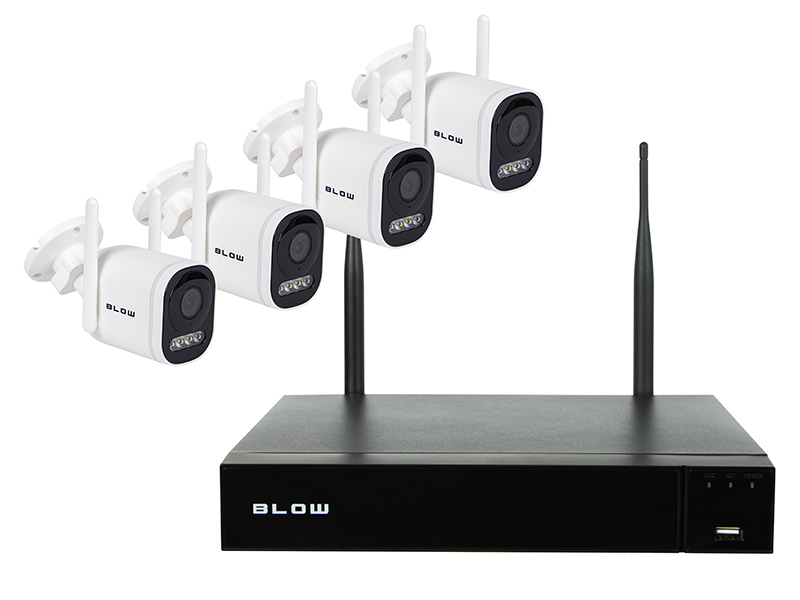 WiFi kamerový set 4x5MP s 1TB diskom