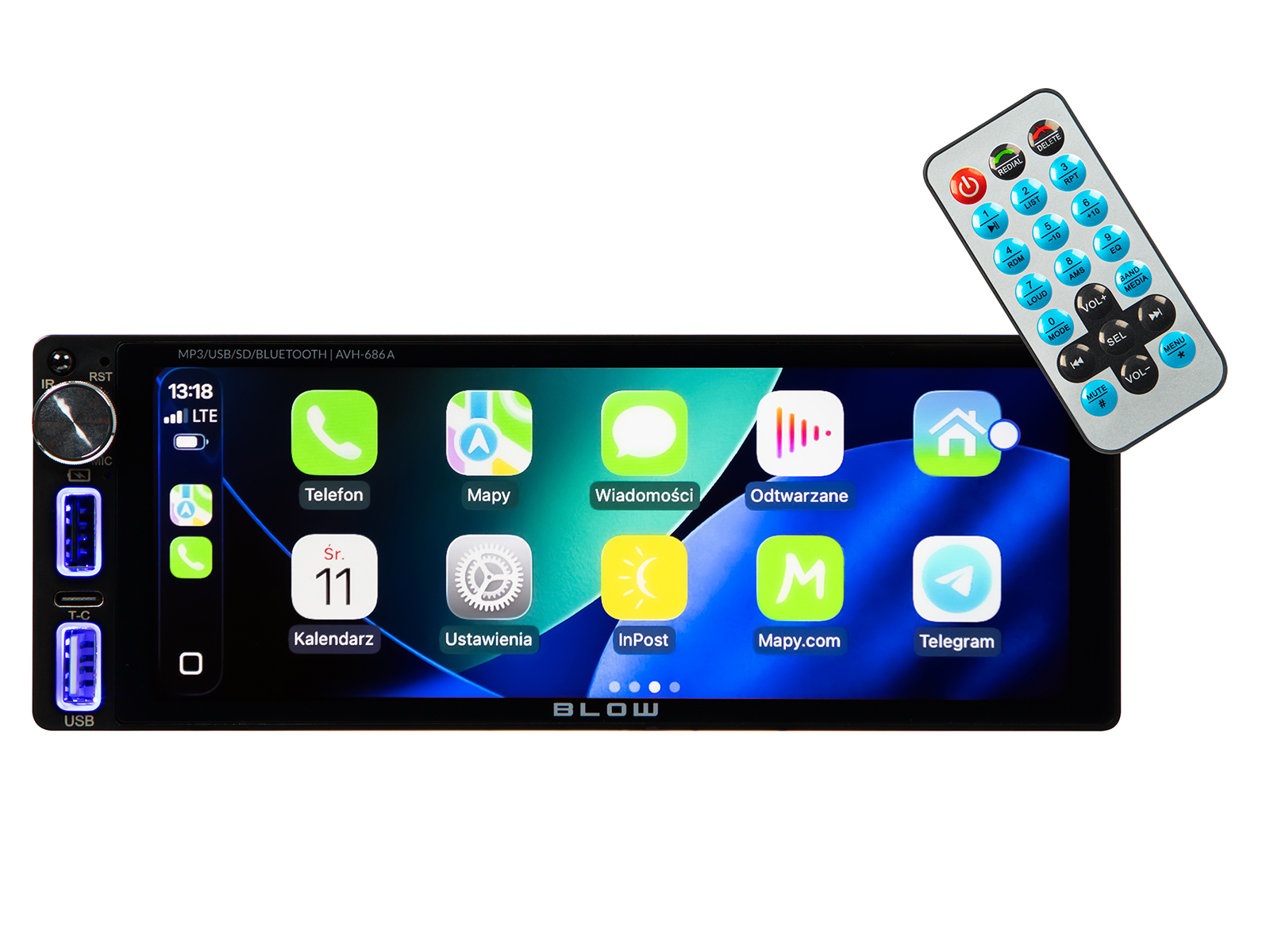 Autorádio s Bluetooth 78-350-