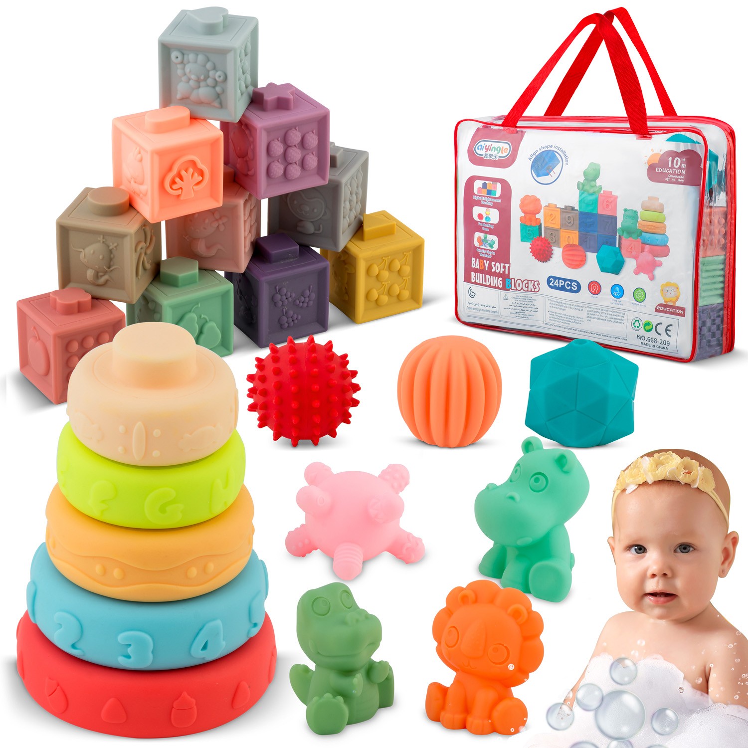 Kúpeľňová hračka triedička RK-756 Ricokids