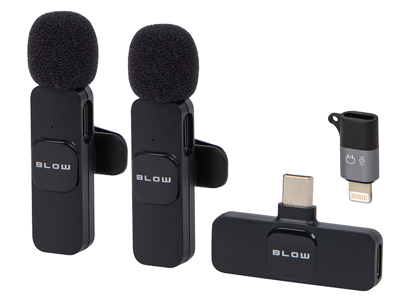 Dvojitý USB-C mikrofón pre smartfóny
