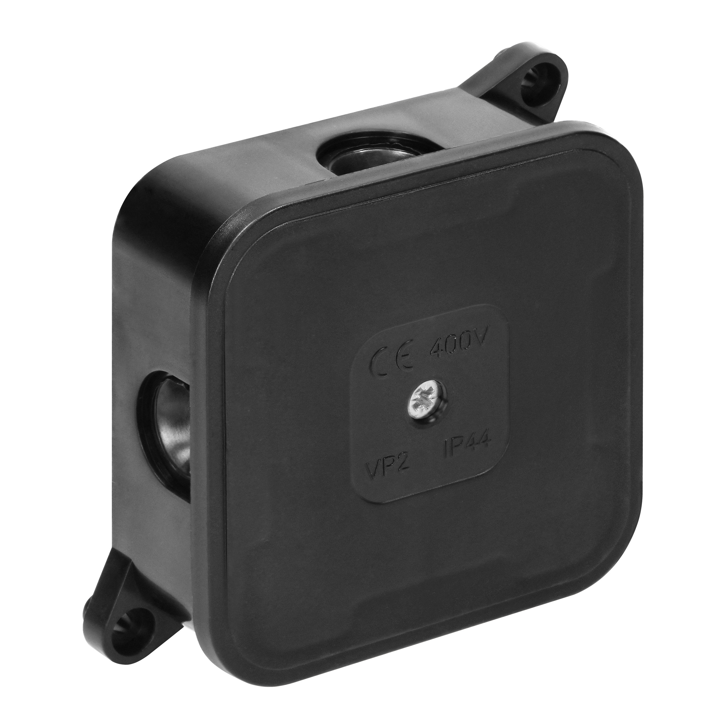 Rozvodná skriňa IP44 400V 85x85x35 čierna