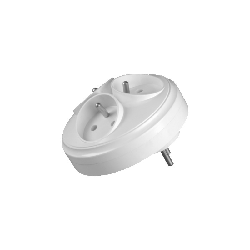 Trojitá zásuvka s LED podsvietením 230V