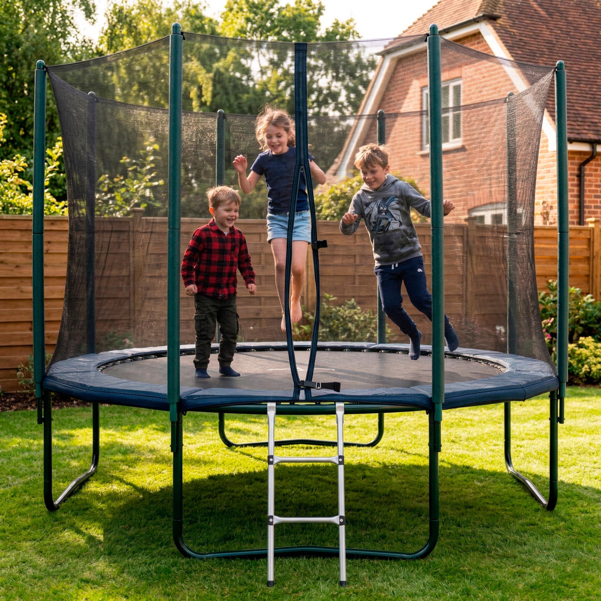 Rebrík na trampolínu 90 cm, 2-stupňový S-LD-01 90 CM