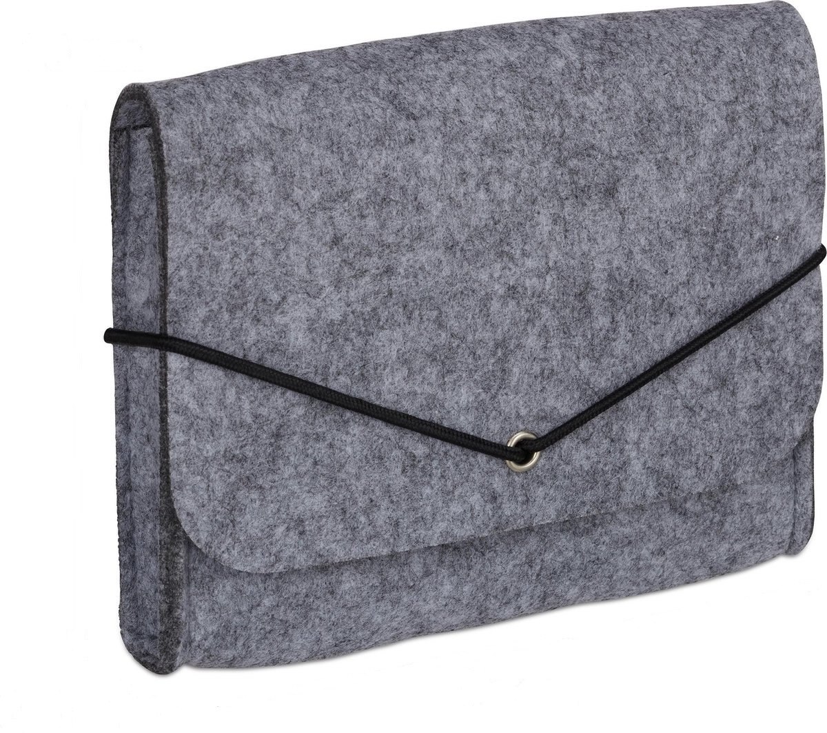 Plstené puzdro na notebook s klopou 15 × 13 cm S-10027752